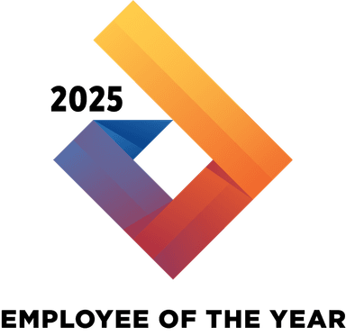 2025 Employee of the Year logo